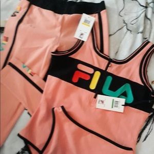 Fila pants outfit